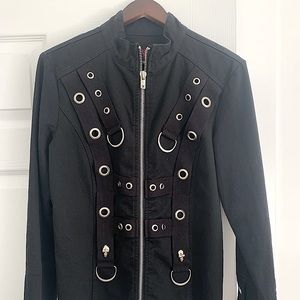 Tripp NYC Moto Denim Jacket